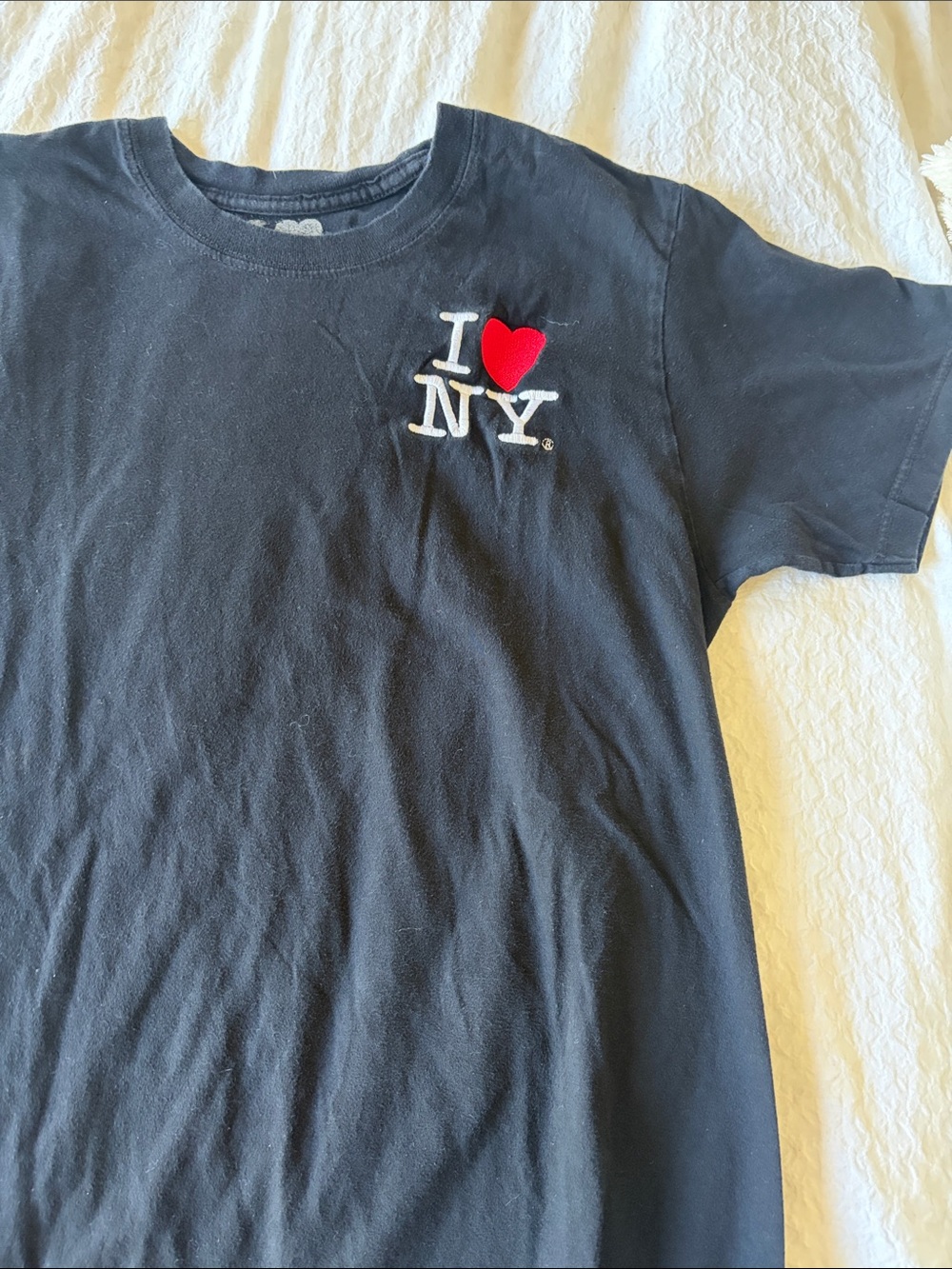 Black "I ♥ NY" Graphic Tee